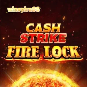 Cash Strike Fire Lock slot game grid